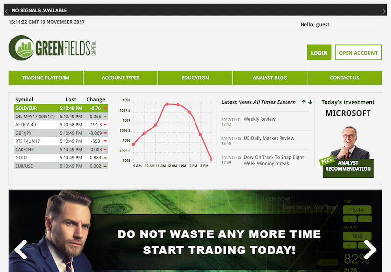 Green room binary options review