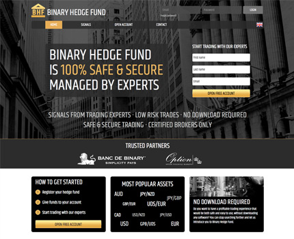 option traders hedge fund