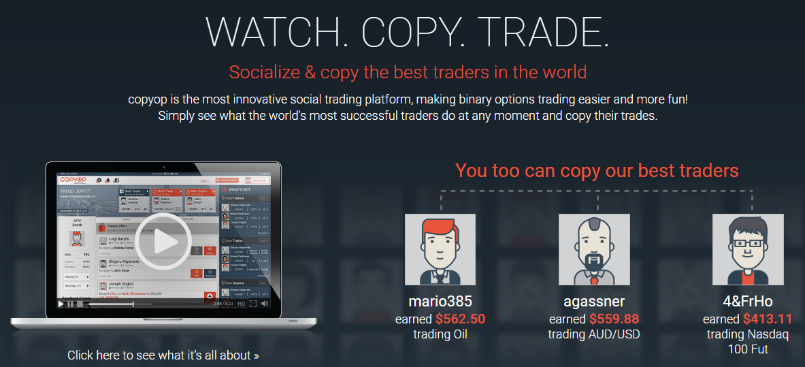 Binary Options Copy Trading